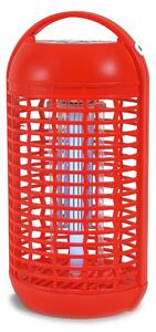 Zanzariera Elettrica Lampada 6W Moel Cri-Cri Fluo Rosso Corallo
