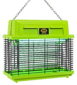 Zanzariera Elettrica 2 Lampade 30W Moel Cri-Cri Fluo Giallo Lime