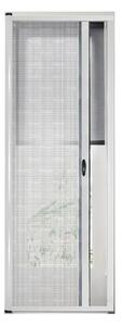 Zanzariera a Rullo per Porte 150x250 cm in Alluminio Bianco