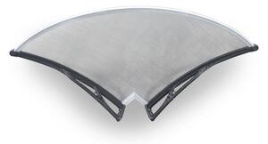 Angolo Esterno Pensilina Tettoia In Policarbonato Alveolare Tosini Serie E 60 cm