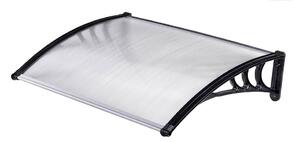 Pensilina Tettoia in Policarbonato Alveolare 100x80cm Tosini YY8010-B