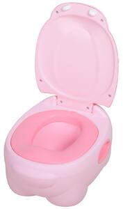Vasino per Bambini Antiscivolo Ippopotamo Hippoo Rosa
