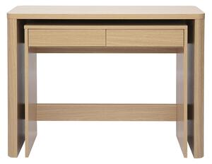 Console d'appoint con cassetti finitura legno chiaro quercia L110 cm ENOLA