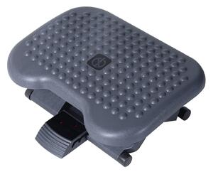 Poggiapiedi da Ufficio Altezza e Inclinazione Regolabile 46x35x11-17 cm