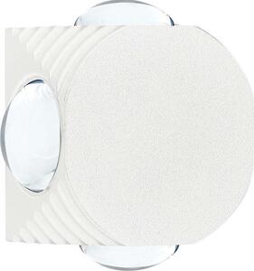 V-TAC VT-2544 Lampada da parete LED 4W rotonda con 4 fasci luminosi applique da muro 4000K colore bianco IP54 - SKU 10591