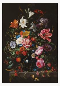 Carta da parati in tessuto non tessuto Golden Age Flowers