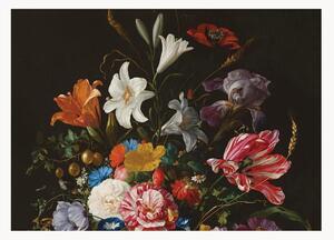 Carta da parati in tessuto non tessuto Golden Age Flowers
