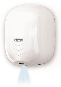 Asciugamani Elettrico con Fotocellula 1100W Vama Stream Dry UV BF Acciaio Bianco