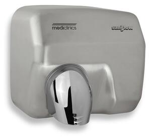 Asciugamani Elettrico Aria Calda Automatico in Acciaio Satinato Mediclinics Saniflow E05Acs