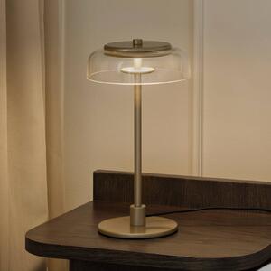Nuura Lampada da tavolo a LED Blossi, dimmerabile, Ottone / Oro, Soggiorno / Sala da pranzo, Metallo, Scandinavo, Lampada da tavolo LED