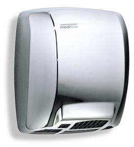 Asciugamani Elettrico Aria Calda Automatico in Acciaio Lucido Mediclinics Mediflow M03Ac