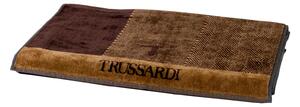 Telo Bagno In Acrilico Dralon New-tweed 95X150 Trussardi Geometrico Marrone Caleffi