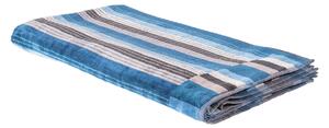 Telo Bagno In Acrilico Dralon New York 95X150 Carrara Moderno Blu Caleffi