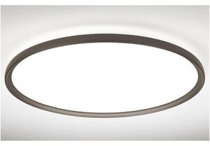 ATENA PLAFONIERA D80CM LED 84W LUCE CCT 3000K-4000K BIEMISSIONE ALLUMINIO 5 COLORI DESIGN MODERNO