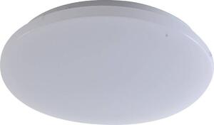Lindby LED plafoniera per esterni Kirkola, 3000 K, Ø 34 cm, bianco
