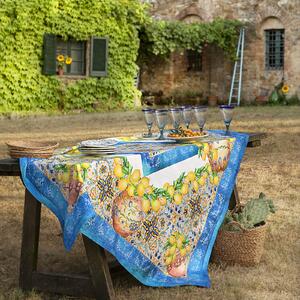Tovaglia Da Cucina In Raso Di Cotone Siracusa 150x150 Mirabello Moderno Multicolor Caleffi