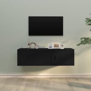 Armadio a muro CALABRINI 117x45 cm nero