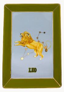 Vassoio decorativo in Fine Bone China Leo