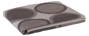 Telo Arredo Copridivano In Plaid Grandecor In Percalle Circle 130x180 Carrara Moderno Beige Caleffi