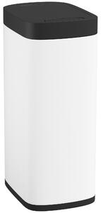 HOMCOM Pattumiera da Cucina Automatica 50L, Pattumiera a Sensore di Movimento, a Batteria, 26,5x35,5x68 cm, Crema | Aosom Italy