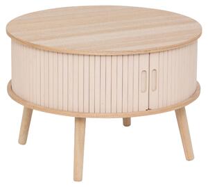 Comodino a 2 ante "nysos" beige 60x60x40,7 cm - Atmosphera, arredamento d'interni