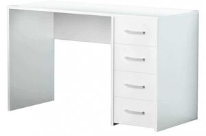 Scrivania Porta Pc Topaz Bianco 120x50x74 h cm in Truciolare bilaminato Bianco