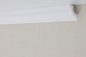 PROVISTON | Modanatura in stucco | Polistirolo | 30 x 30 x 2000 mm | Bianco | Modanatura per soffitto | Verniciabile | Facile da montare | Alta qualità | Robusta e leggera | 100 metri