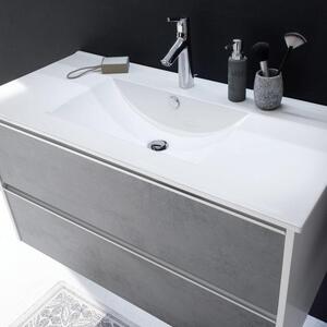 Lavabo Pelipal Serie 6040, dimensioni 121 cm