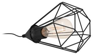 Eglo 94192 - Luce da tavolo con presa TARBES 1xE27/60W/230V