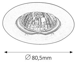 Rabalux 1089 - Lampada da incasso SPOT RELIGHT 1xGU5,3/50W/12V