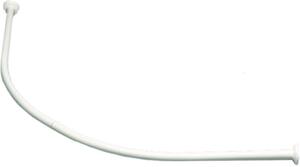 Binario per tende da doccia curvo Sealskin bianco