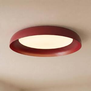 Plafoniera soffitto Florie Lindby, Rosso, Soggiorno / Sala da pranzo, Plastica, Moderno, Plafoniera