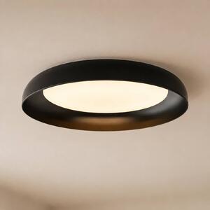 Plafoniera soffitto Florie Lindby, Nero, Soggiorno / Sala da pranzo, Plastica, Moderno, Plafoniera