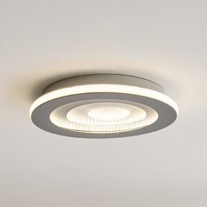 OSRAM Plafoniera soffitto ORBIS SPIRAL CENTRAL LIGHT, dimmerabile, Alluminio / Grigio / Zincato, Soggiorno / Sala da pranzo, Metallo, Moderno, Plafoniera