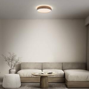 OSRAM Plafoniera soffitto ORBIS MARIANO, dimmerabile, Legno chiaro, Soggiorno / Sala da pranzo, Metallo, Moderno, Plafoniera