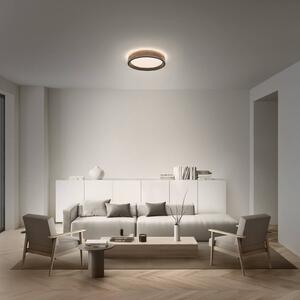 OSRAM Plafoniera soffitto ORBIS MARIANO, dimmerabile, Legno chiaro, Soggiorno / Sala da pranzo, Metallo, Moderno, Plafoniera