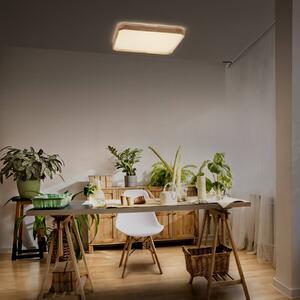 OSRAM Plafoniera soffitto ORBIS ALICIA, dimmerabile, Legno chiaro, Soggiorno / Sala da pranzo, Metallo, Moderno, Plafoniera