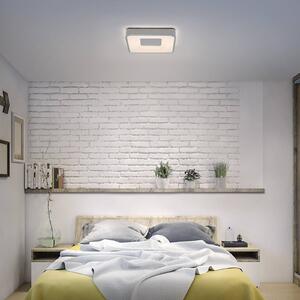 OSRAM Plafoniera soffitto ORBIS PIANA, dimmerabile, Cromo / Argento, Soggiorno / Sala da pranzo, Metallo, Moderno, Plafoniera