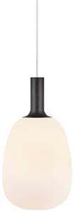 Lampada a sospensione Alton Lampada a sospensione Ø 23 cm bianco opale / nero