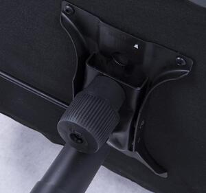 Sedia da Gaming Ergonomica in PVC Nera e Rossa