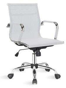 Sedia Direzionale da Ufficio 54x61x99 cm Bianco