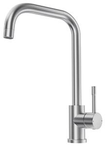 Rubinetto da cucina ad alta pressione - Rubinetto da cucina girevole a 360° - Acciaio inossidabile 304 - Con 3 tubi di collegamento G3/8 - Adatto per scaldabagno e apparecchiature da incasso