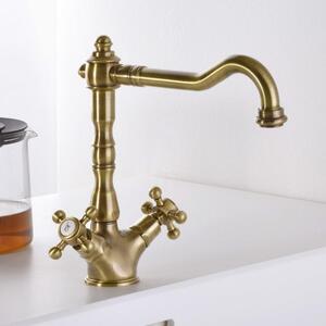 Rubinetto da cucina a due maniglie, modello Kronenbach IOTA 2.0