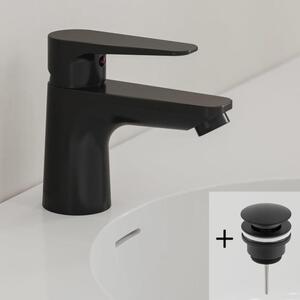 Kronenbach Radia 3.0: Miscelatore monocomando per lavabo con valvola di scarico a scomparsa, a risparmio idrico