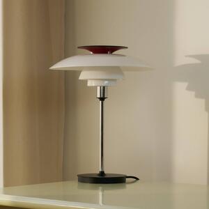Louis Poulsen Lampada da tavolo di design PH 80, Alluminio / Grigio / Zincato, Soggiorno / Sala da pranzo, Alluminio, Scandinavo, Lampada da tavolo