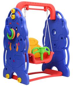 Altalena da Giardino per Bambini Tema Elefante 120x66x90 cm