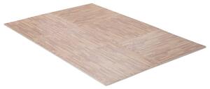 Tappeto Puzzle ad Incastro Effetto Legno in Schiuma EVA 60x60 cm