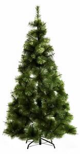 Albero di Natale Artificiale 180 cm 383 Rami e Supporto in Ferro
