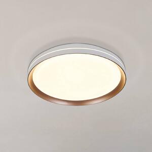 Searchlight Plafoniera soffitto Saucer, dimmerabile, Bianco / Opale, Soggiorno / Sala da pranzo, Metallo, Moderno, Plafoniera
