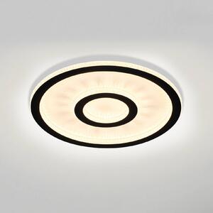 Searchlight Plafoniera soffitto Roundel, dimmerabile, Bianco / Opale, Soggiorno / Sala da pranzo, Metallo, Moderno, Plafoniera